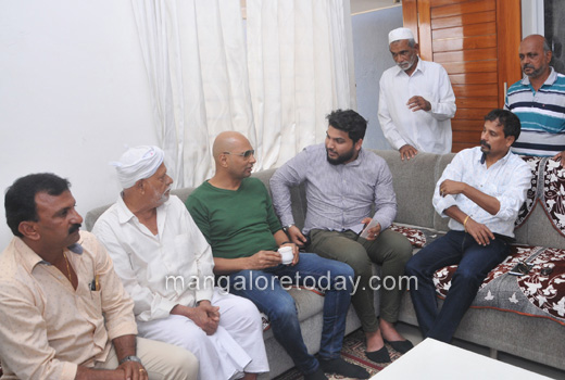 indrajith lankesh visit Deepak, Basheer home